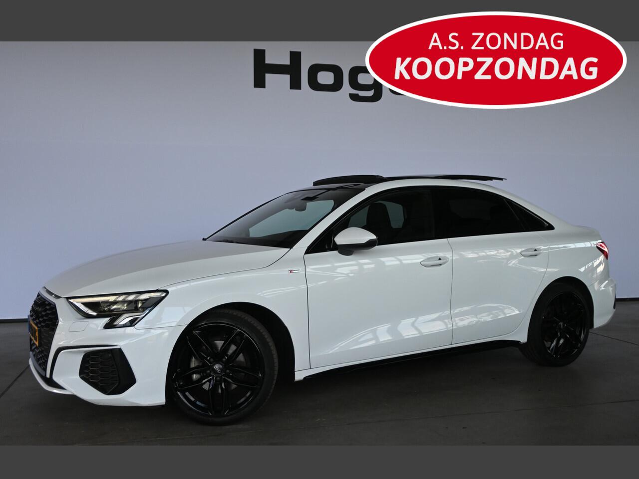 Audi A3 Limousine 30 TFSI Automaat 3x S-Line Panoramadak Stoelverwarming Rijklaarprijs Inruil Mogelijk!