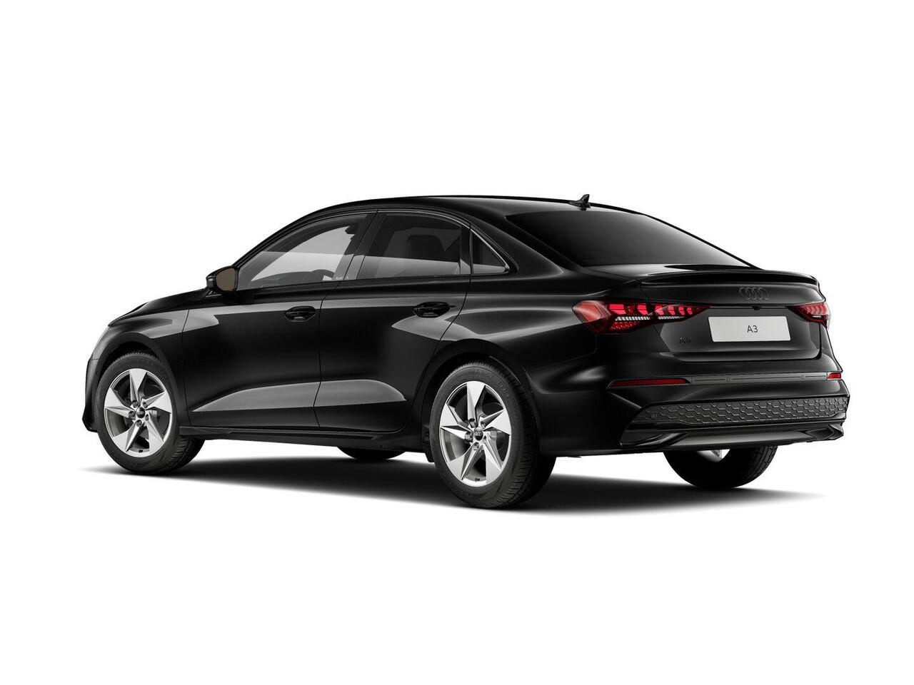 Audi A3 Limousine Advanced edition 35 TFSI 150 PK · Assistentiepakket driving + parking plus · Comfortpakket plus · Optiekpakket zwart plus