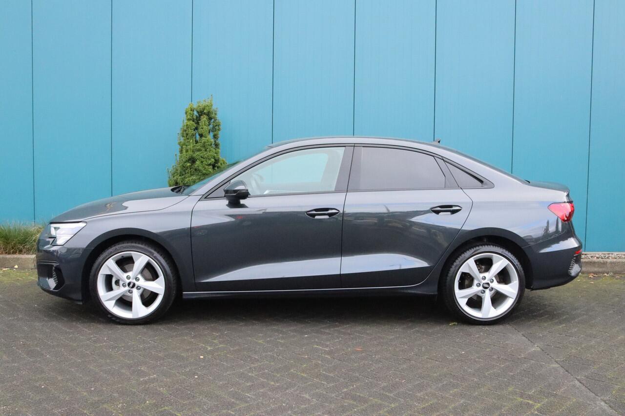 Audi A3 Limousine 30 TFSI Advanced edition S-tronic AUT. CARPLAY|LEDER|ADAPT.CRUISE|STOELVERW|NAV|LED|18'LMV|PDC Nieuwstaat!!