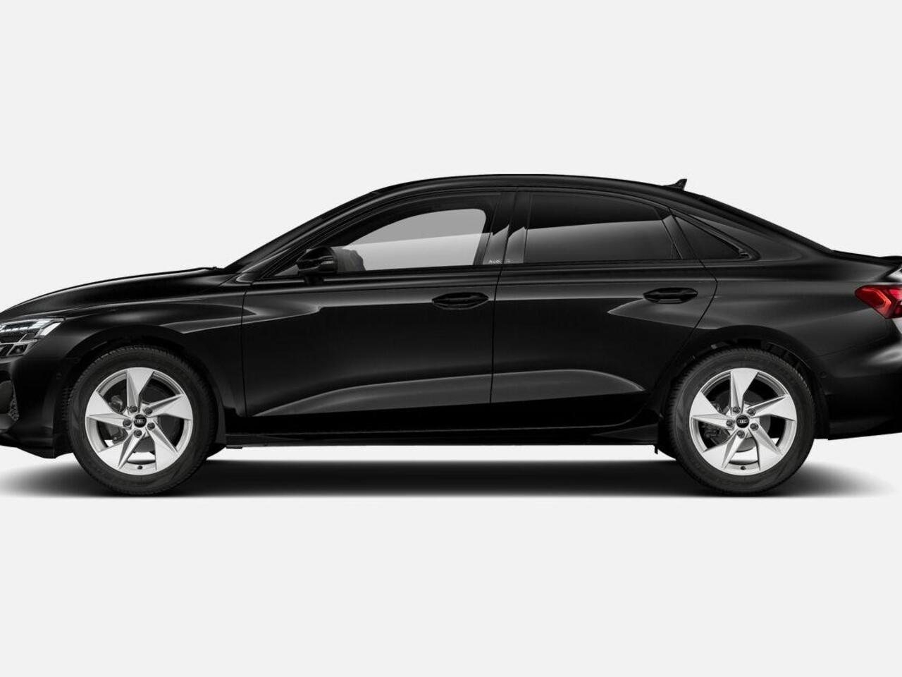 Audi A3 Limousine 30 TFSI Advanced edition 116 PK · Assis.pak Driving+Parking plus · Optiekpakket zwart plus · Privacyglas