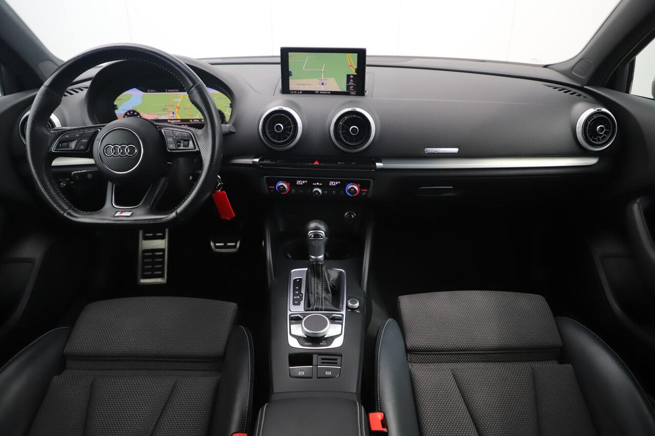 Audi A3 Limousine 35 TFSI CoD Advance Sport 150PK Automaat Virtual Cockpit 18 inch Navigatie Clima Cruise Stoelverwarming PDC Carplay Android Bluetooth Full LED S-Line