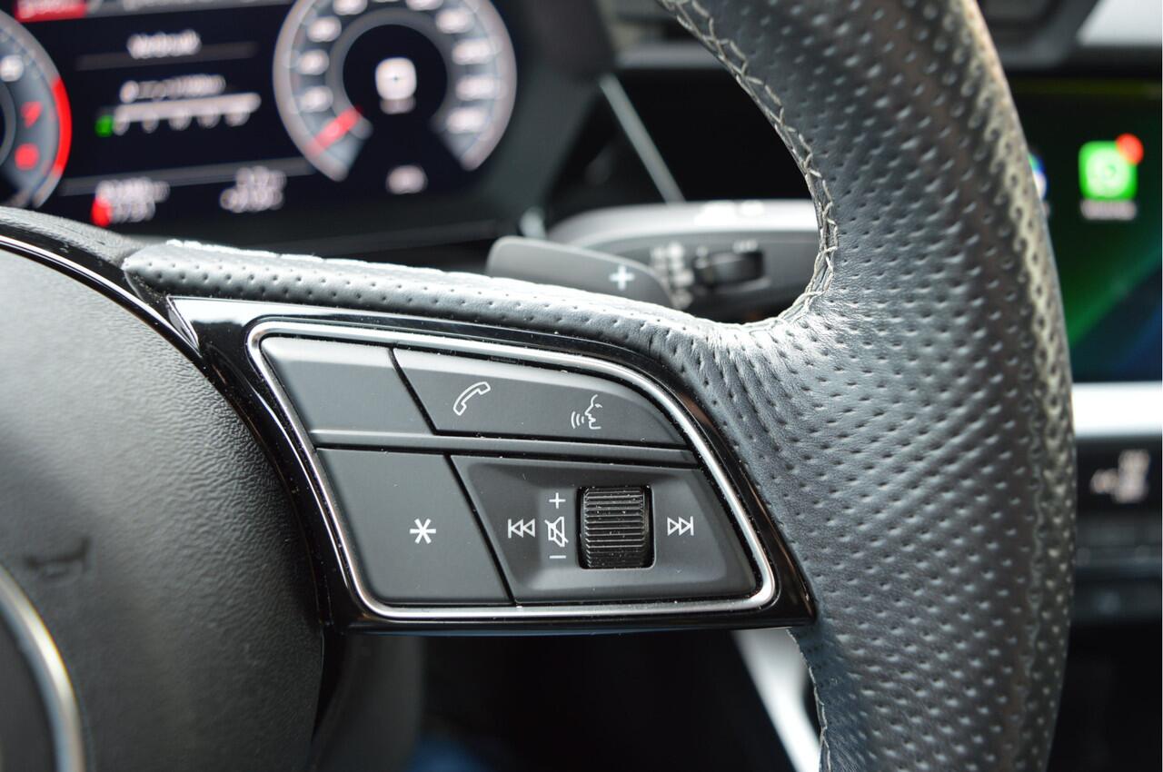 Audi A3 Limousine 30 TFSI Mhev S ed. NL-Auto / Standkachel / Matrix verl. / 2 X S-line / B&O / 18"