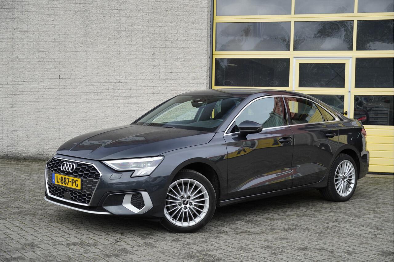 Audi A3 Limousine 30 TFSI Automaat! Business Edition BJ2021 Lmv 17" | Led V+A | Pdc | Navi | Dynamische knipperlichten | App-Connect | Virtual cockpit | Climate control | Cruise control | Sportstoelen | Getint glas