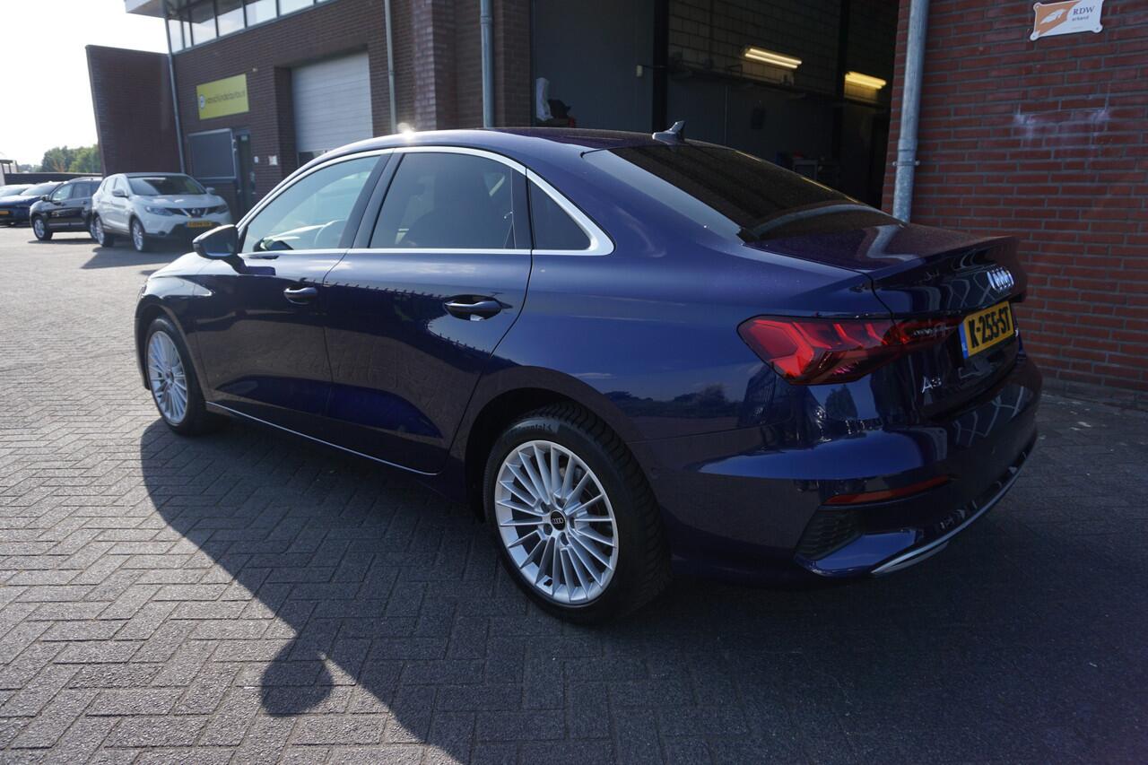 Audi A3 Limousine 35 TFSI 150PK ORIGINEEL NEDERLANDS BUSINESS EDITION MATRIXX LED DIGITALE COCKPIT ANDROID-APPLECARPLAY NAVI SPORTSTOELEN 17INCH CLIMA CRUISE PDC V+A+ASSIST BLUETOOTH ENZ...