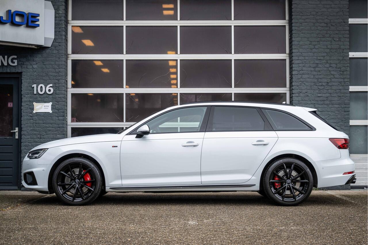 Audi A4 Avant 45 TFSI Sport S line black edition Pano, Leder, Navi, Acc, Head-Up, Hulppakket Tour,