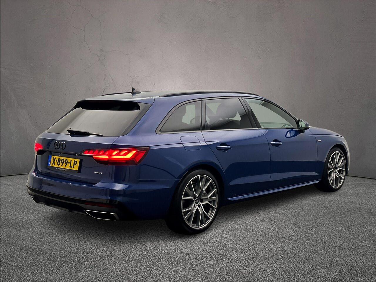 Audi A4 Avant 45 TFSI quattro 265PK S edition Competition | B&O | Massage-Stoelen | Optiek zwart | 19-Inch | Privacy-Glass| Stoelverwarming |