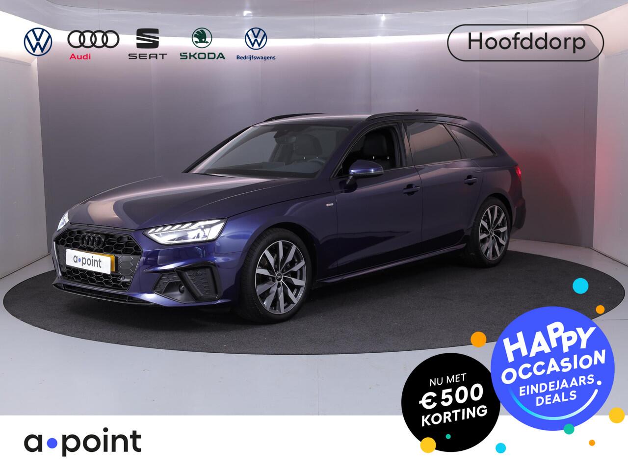Audi A4 Avant 35 TFSI S edition Competition 150 pk S-tronic | Verlengde garantie | Navigatie | Parkeersensoren | LED koplampen | Stoelverwarming | S-Line |
