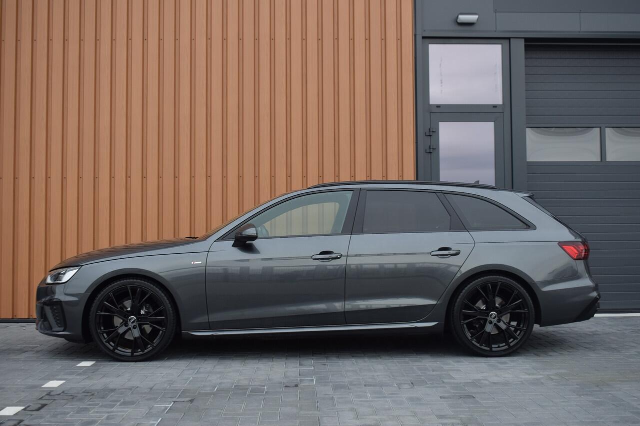 Audi A4 35 TFSI 150pk S-tronic S-line Black Edition | Panoramadak | Virtual | Sfeerverlichting
