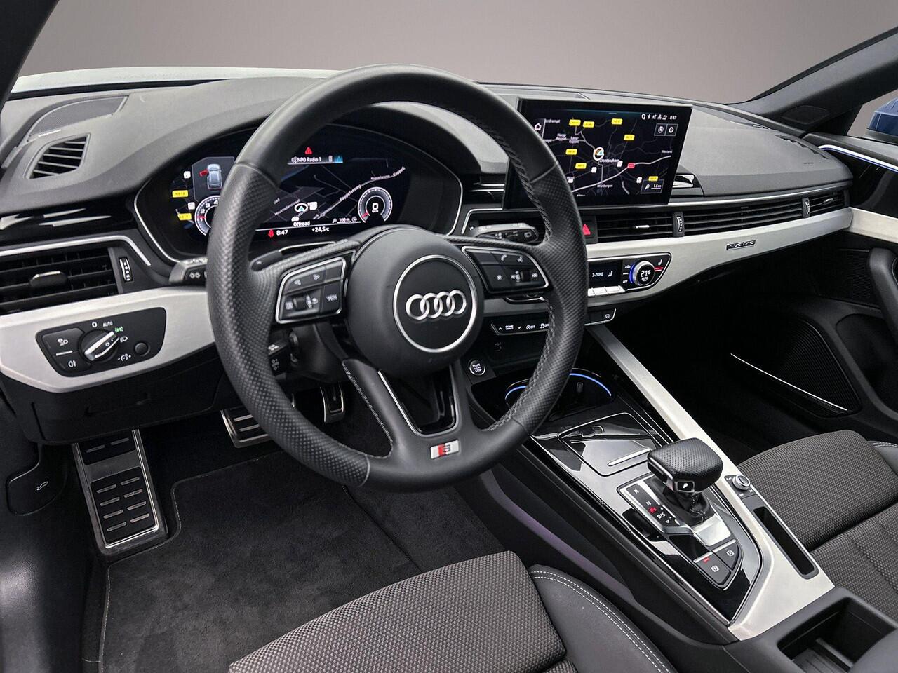 Audi A4 Avant 45 TFSI quattro 265PK S edition Competition | B&O | Massage-Stoelen | Optiek zwart | 19-Inch | Privacy-Glass| Stoelverwarming |