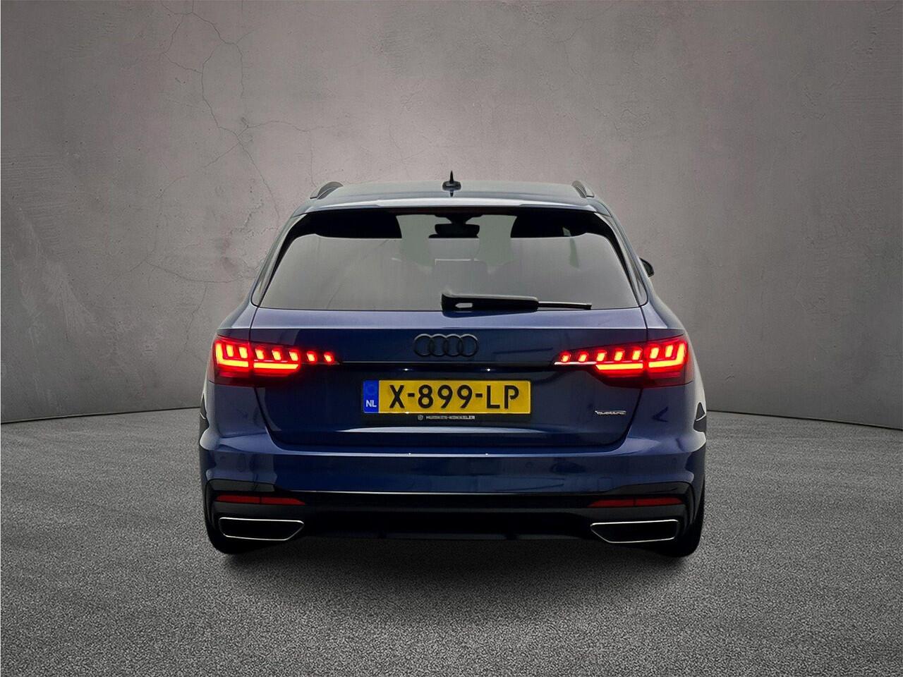 Audi A4 Avant 45 TFSI quattro 265PK S edition Competition | B&O | Massage-Stoelen | Optiek zwart | 19-Inch | Privacy-Glass| Stoelverwarming |