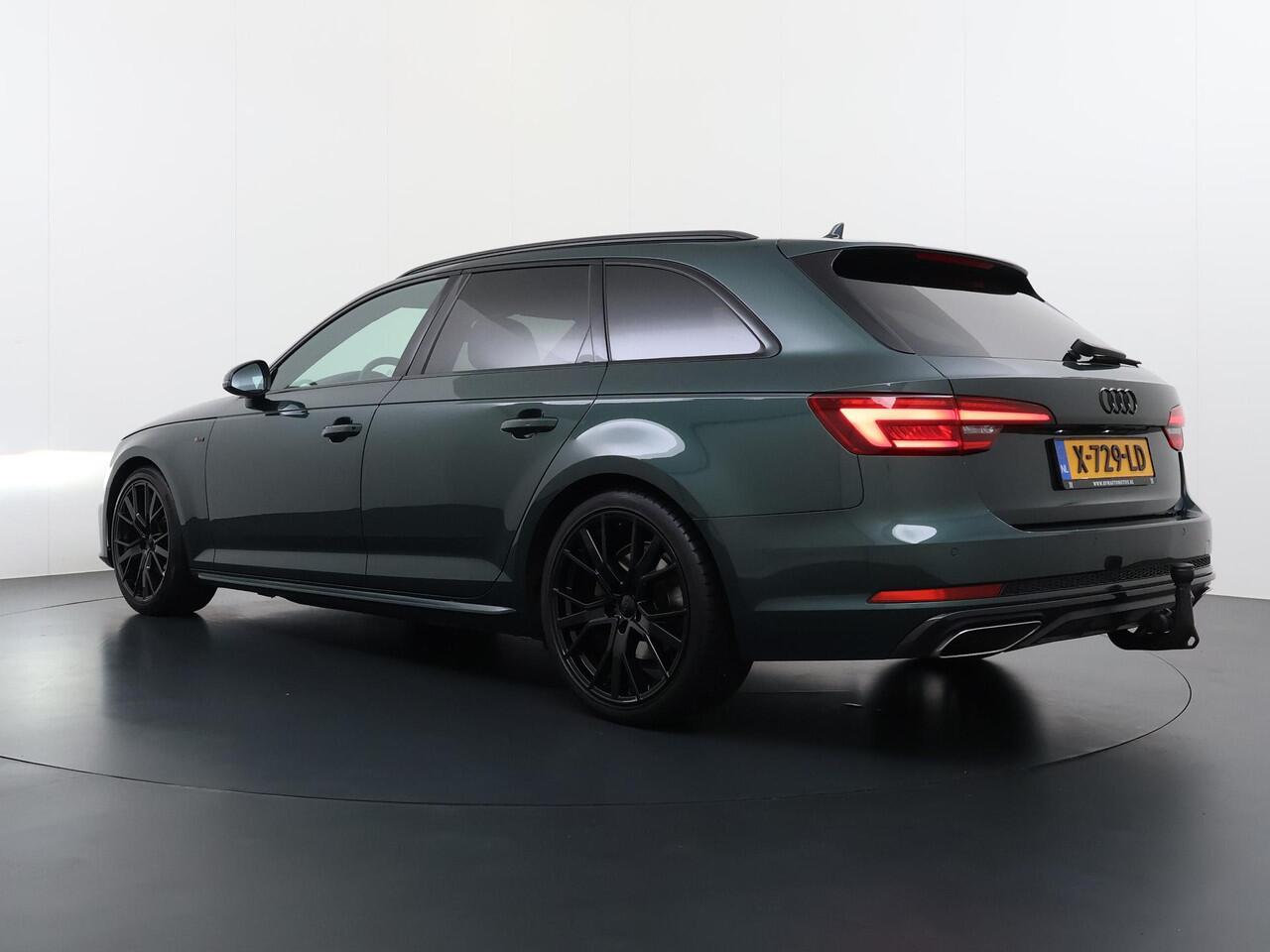 Audi A4 Avant 35 TFSI Sport S line black edition VAN: ¤29.900,- VOOR: ¤25.877,- UW EINDEJAARSVOORDEEL: ¤4.023| UNIEKE KLEUR | ELEK. TREKHAAK| ELEK. KLEP| S-LINE BINNEN- BUITEN | RIJKLAAR INCL. 12 MND BOVAG GARANTIE