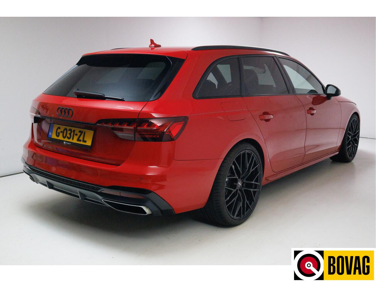 Audi A4 Avant 35 TFSI 3X S-Line 150 PK | NL auto | Black optic | Panoramadak | 1/2 Leer | Virtual dashboard, Adaptive Cruise