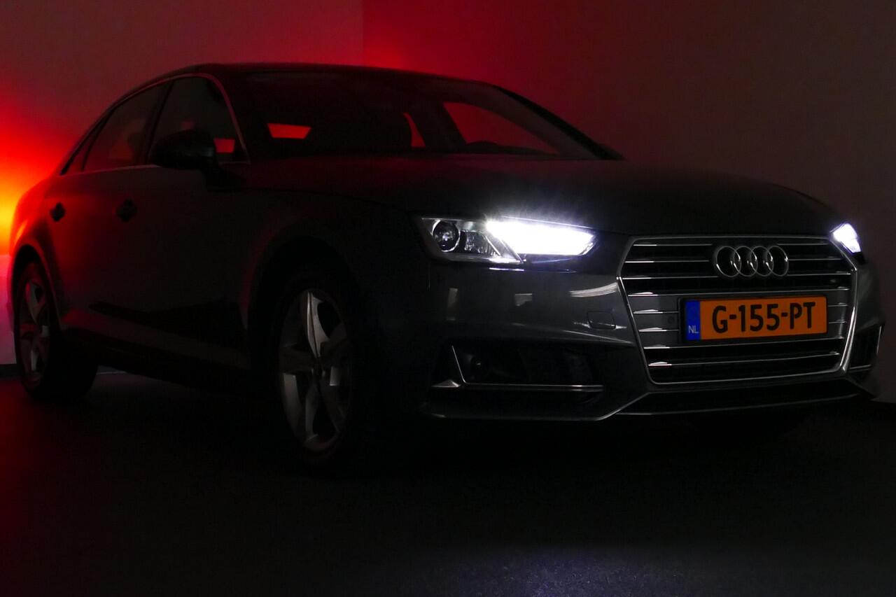 Audi A4 Limousine 40 TFSI 190pk Design Pro Line Plus 2019. Adaptief Cruise, Rijstrook Sensor, Led Koplampen,