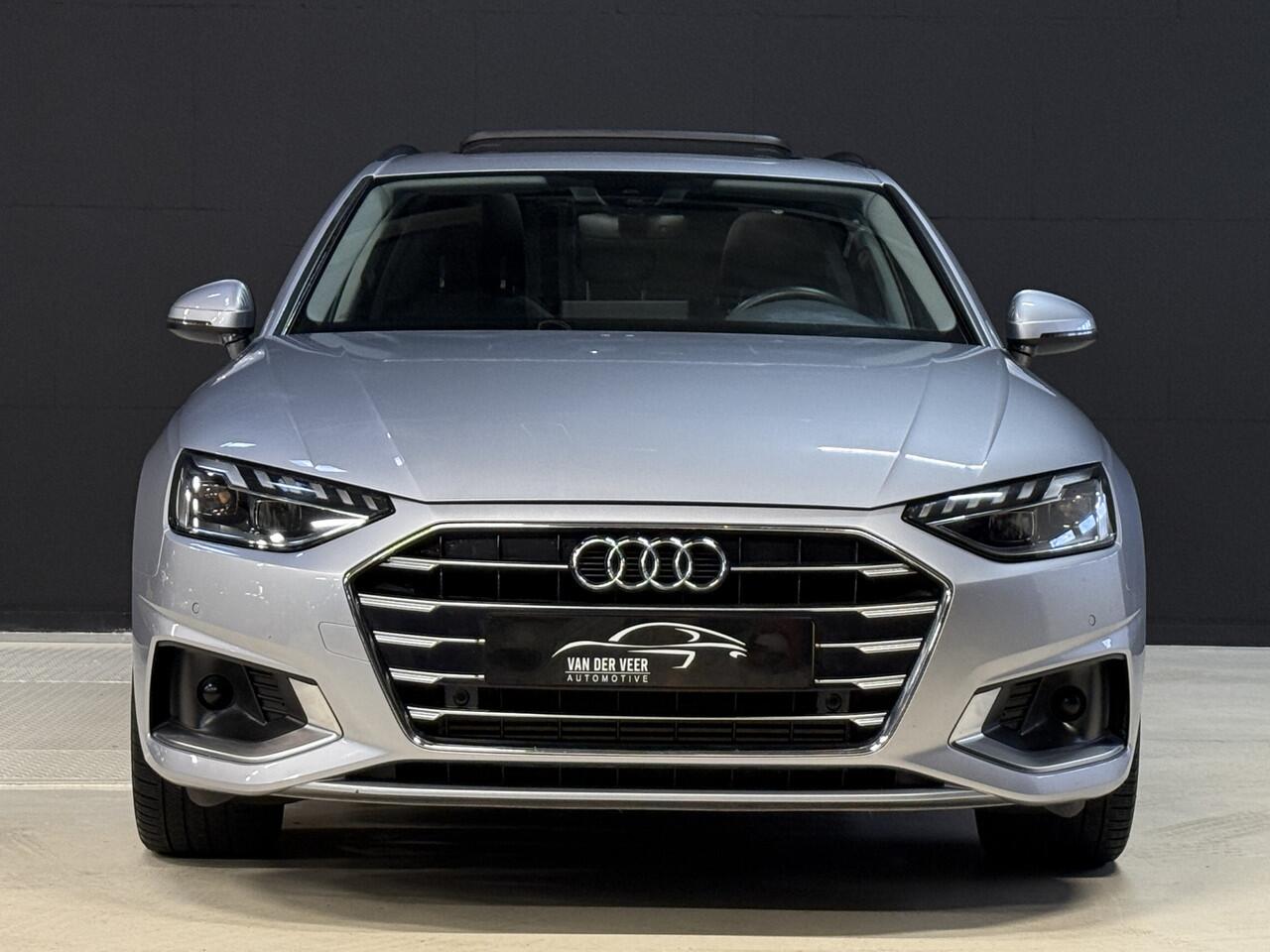 Audi A4 Avant 35 TFSI | Panoramadak | Elektr. trekhaak | Adaptive cruise | Verwarmde sportstoelen | Carplay | Full LED | Dealer onderhouden