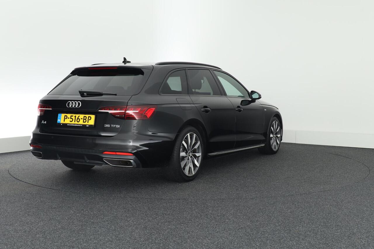 Audi A4 Avant 35 TFSI 150pk S-Tronic 2x S-Line Competition Stoelverwarming Virtual Cockpit Navigatie