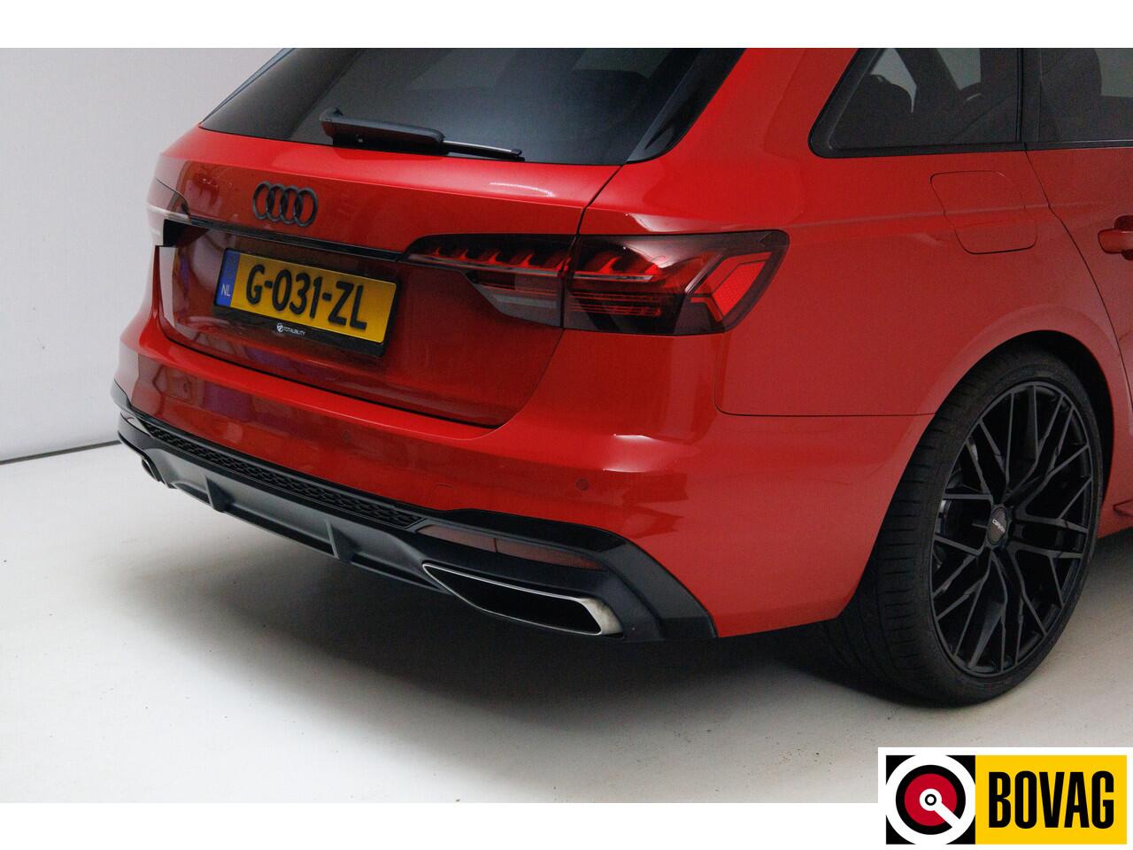 Audi A4 Avant 35 TFSI 3X S-Line 150 PK | NL auto | Black optic | Panoramadak | 1/2 Leer | Virtual dashboard, Adaptive Cruise