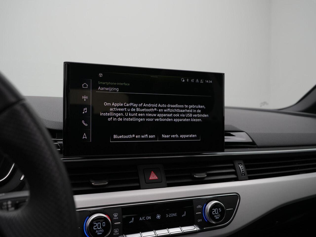 Audi A4 Avant 35 TFSI 150 pk S-tronic S edition | Panoramadak | Trekhaak | Geheugen-/massagestoel | Leder/alcantara | Navigatie