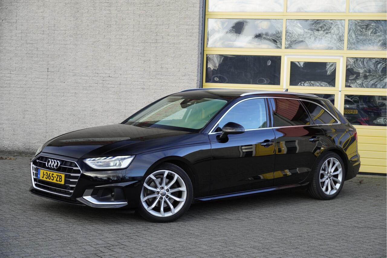 Audi A4 Avant 35 TFSI 150PK! Automaat Business Edition BJ2020 Lmv 18" | Led V+A | Pdc | Navi | Sideskirts | Elek. achterklep | 360° Camera | App-Connect | Dashboard verlichting | Virtual cockpit | Climate control | Cruise control | Verwarmde voorstoelen