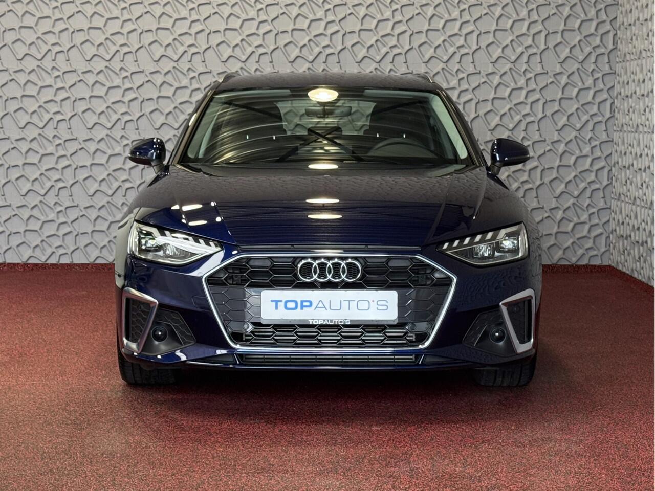 Audi A4 Avant 40 TFSI 2.0 204 PK S-LINE 6.289 KM! LED NAVI VIR.COCKPIT ADAP.CRUIS ELEK.KLEP 08/2024 ?Top Auto's Wijchen? 170 Nieuwe en bijna nieuwe Auto's met : Benzine / PHEV / Plug in hybrid / Hybrid / Mild hybrid / HEV /