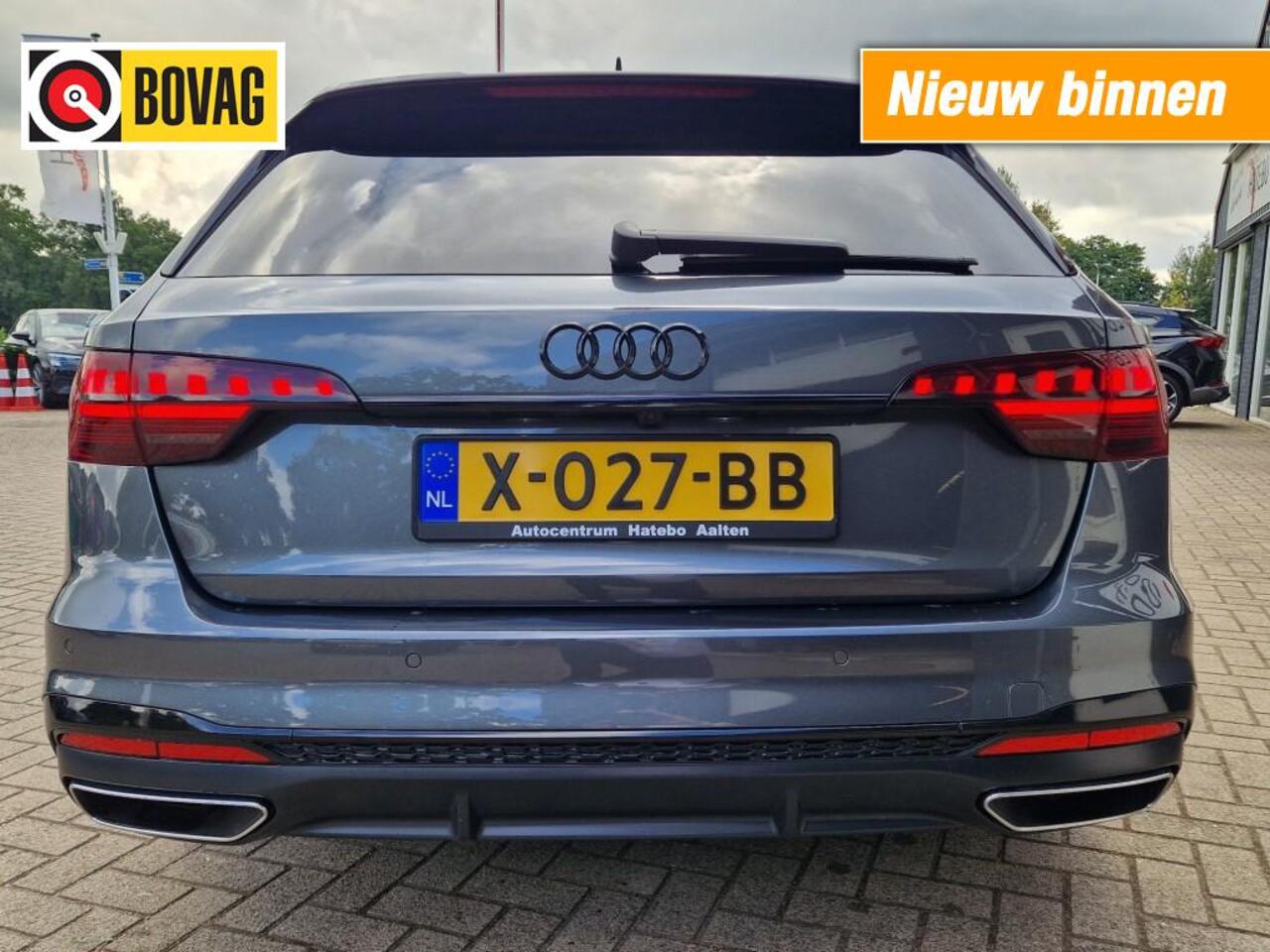 Audi A4 40 TFSI 204pk S-EDITION Blackline S-Line Full Options Matrix Super!!