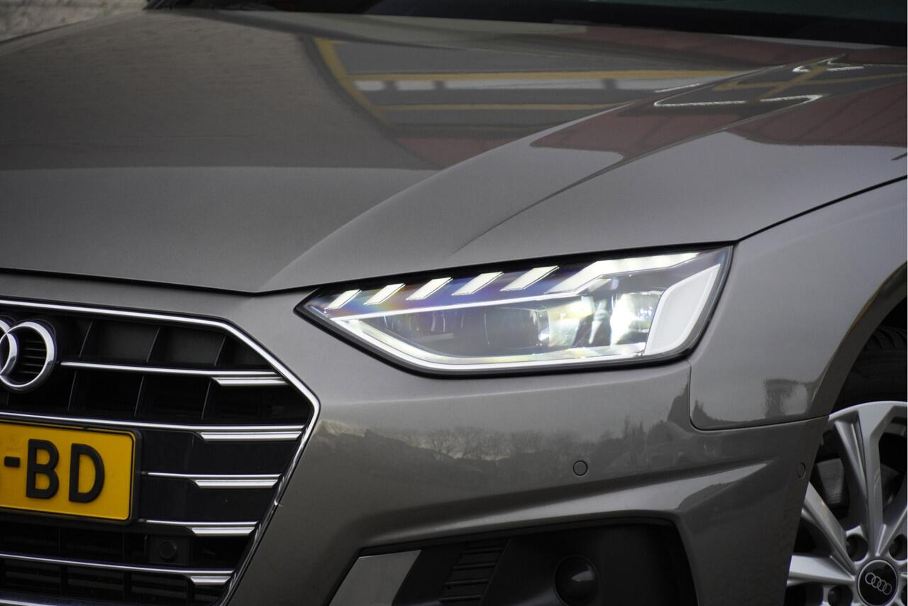 Audi A4 Avant 35 TFSI 150PK! Automaat Business Edition BJ2021 Lmv 17" | Led V+A | Pdc | Navi | Dynamische knipperlichten | Sideskirts | Elek. achterklep | 360° Camera | App-Connect | Dashboard verlichting | Virtual cockpit | Climate control | Cruise control