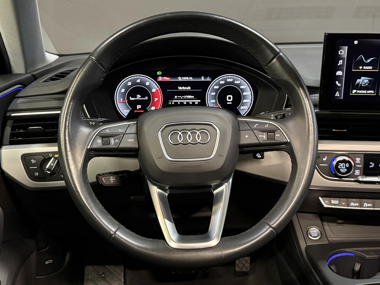 Audi A4 Avant 35 TFSI | Panoramadak | Elektr. trekhaak | Adaptive cruise | Verwarmde sportstoelen | Carplay | Full LED | Dealer onderhouden