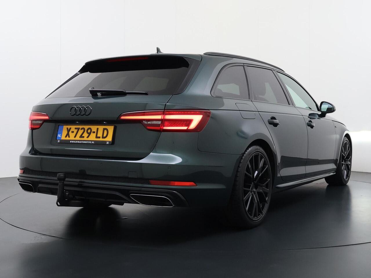 Audi A4 Avant 35 TFSI Sport S line black edition VAN: ¤29.900,- VOOR: ¤25.877,- UW EINDEJAARSVOORDEEL: ¤4.023| UNIEKE KLEUR | ELEK. TREKHAAK| ELEK. KLEP| S-LINE BINNEN- BUITEN | RIJKLAAR INCL. 12 MND BOVAG GARANTIE