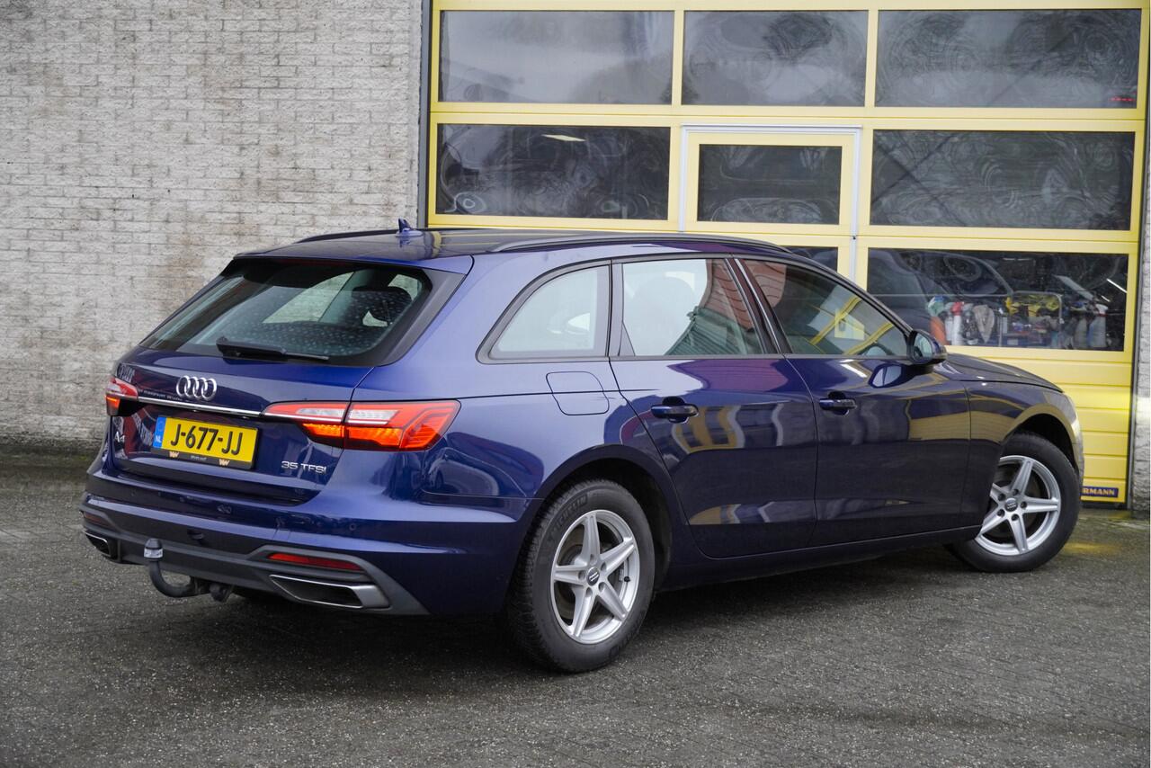 Audi A4 Avant 35 TFSI 150PK! Automaat Pro Line BJ2020 Lmv 16" | Led | Pdc | Navi | Elek. achterklep | Trekhaak | App-Connect | Climate control | Cruise control | Getint glas