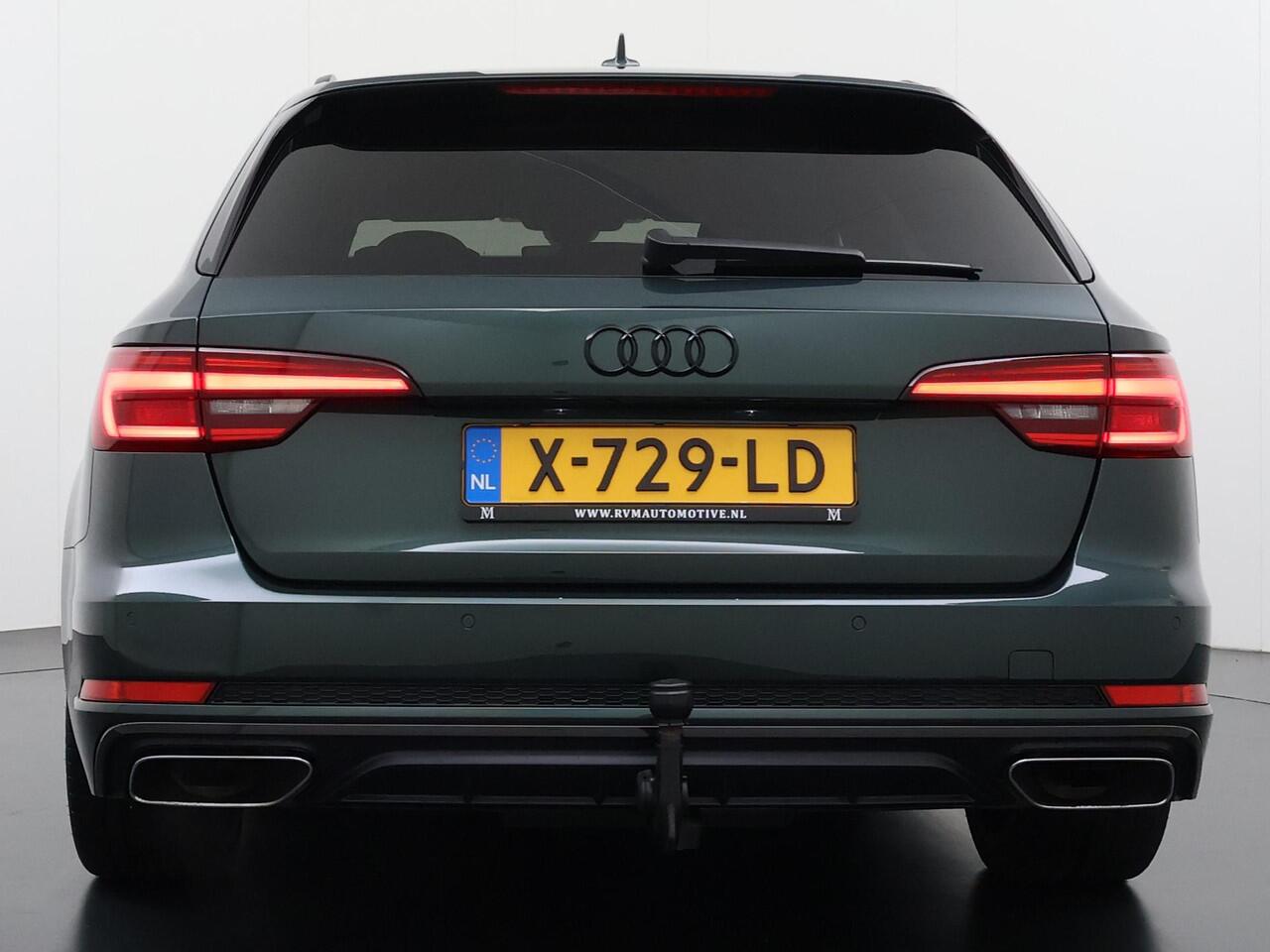 Audi A4 Avant 35 TFSI Sport S line black edition VAN: ¤29.900,- VOOR: ¤25.877,- UW EINDEJAARSVOORDEEL: ¤4.023| UNIEKE KLEUR | ELEK. TREKHAAK| ELEK. KLEP| S-LINE BINNEN- BUITEN | RIJKLAAR INCL. 12 MND BOVAG GARANTIE