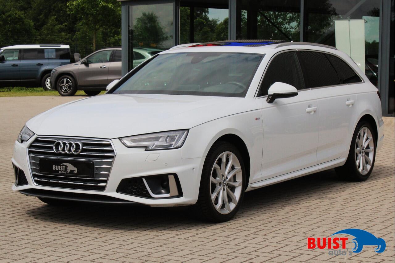 Audi A4 Avant 45 TFSI 245pk S-Line Edition PANO ACC LEER LED VIRTUAL HUD 80613KM!