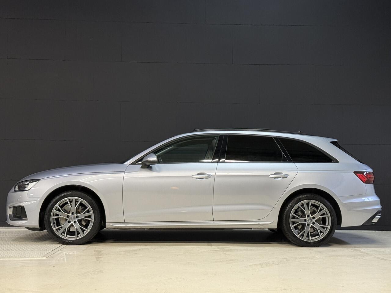 Audi A4 Avant 35 TFSI | Panoramadak | Elektr. trekhaak | Adaptive cruise | Verwarmde sportstoelen | Carplay | Full LED | Dealer onderhouden