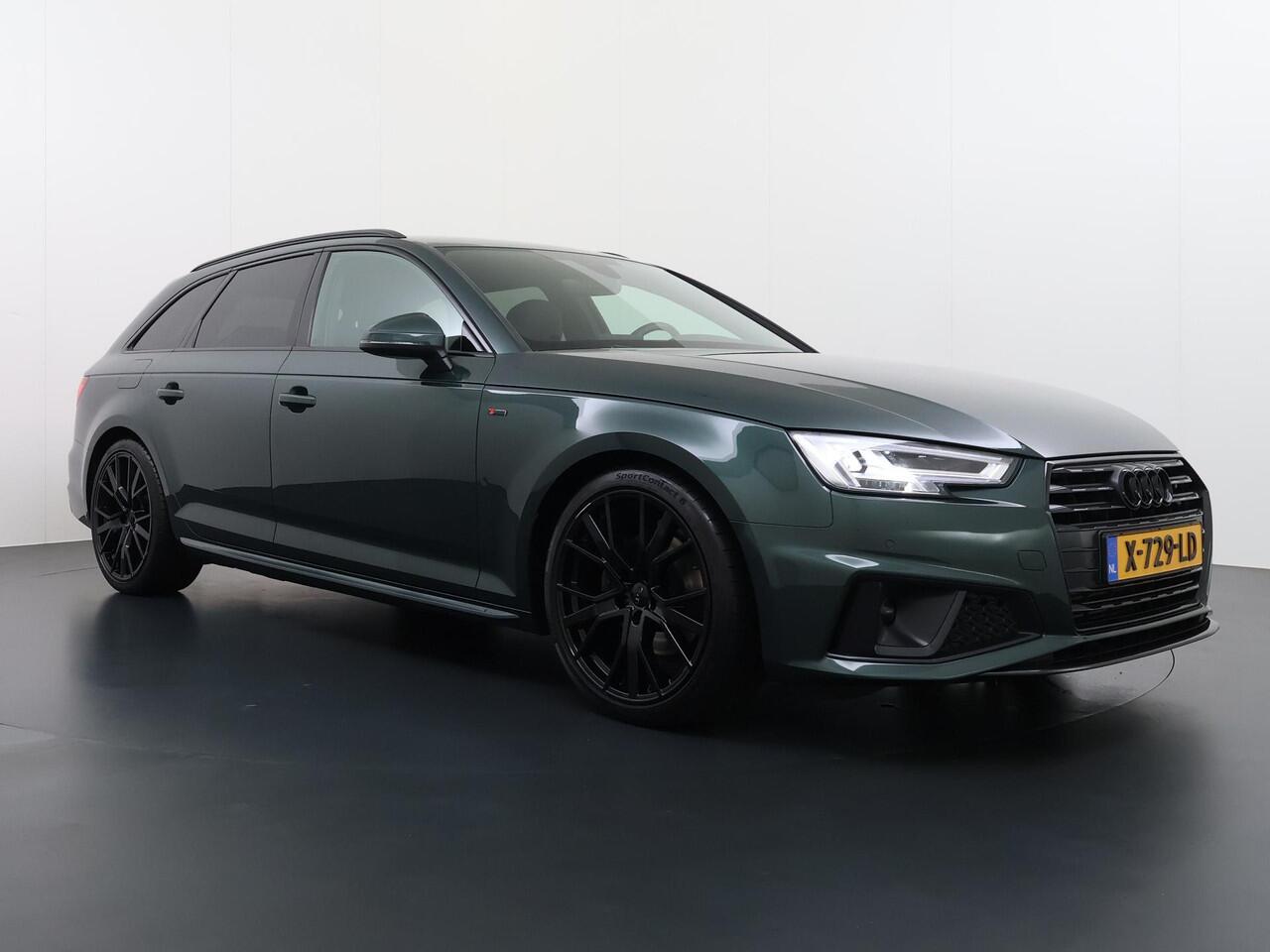 Audi A4 Avant 35 TFSI Sport S line black edition VAN: ¤29.900,- VOOR: ¤25.877,- UW EINDEJAARSVOORDEEL: ¤4.023| UNIEKE KLEUR | ELEK. TREKHAAK| ELEK. KLEP| S-LINE BINNEN- BUITEN | RIJKLAAR INCL. 12 MND BOVAG GARANTIE