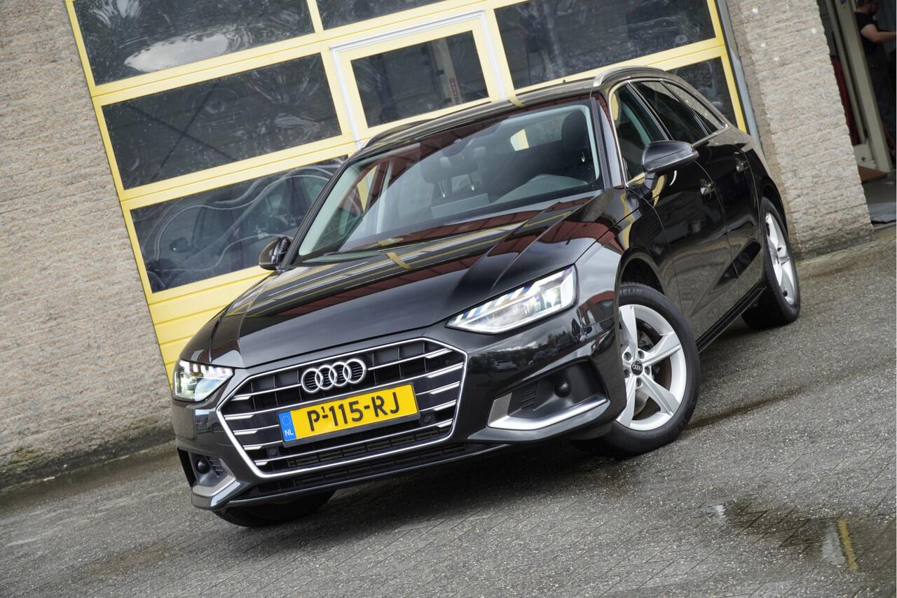 Audi A4 Avant 35 TFSI 150PK! Automaat Advanced Edition BJ2022 Lmv 17" | Led | Pdc | Navi | Dynamische knipperlichten | Sideskirts | Elek. trekhaak | Elek. achterklep | App-Connect | Virtual cockpit | Climate control | Sportstoelen | Sport stuurwiel | Getint glas.