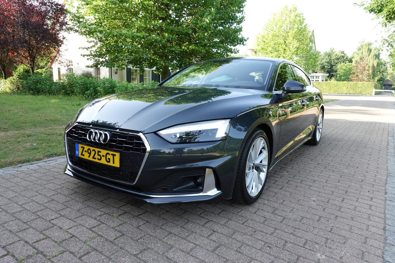 Audi A5 Sportback 40 TFSI | LED | CarPlay | Stoelverwarming | Camera | Elektrische klep | Leder | Keyless | Navi |