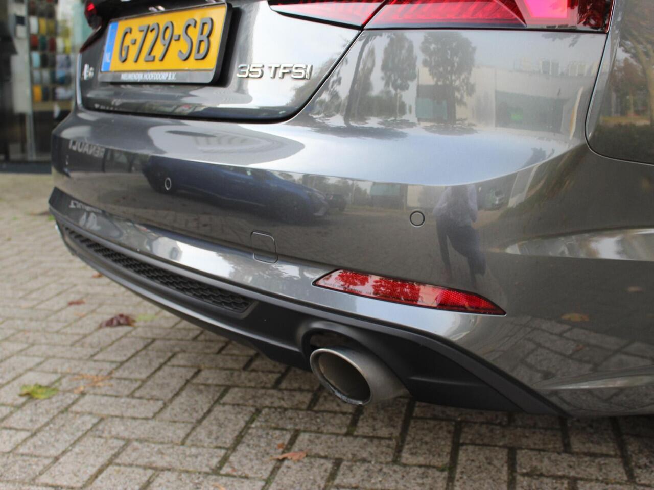 Audi A5 Sportback 35 TFSI Sport S-line Black Edition AUTOMAAT / 1 EIGENAAR / DEALER ONDERHOUDEN / WINTERSET / MMI NAVI / PDC / 3 ZONE CLIMATE / CRUISE / LED / PRIVACY GLASS / 19'' LMV