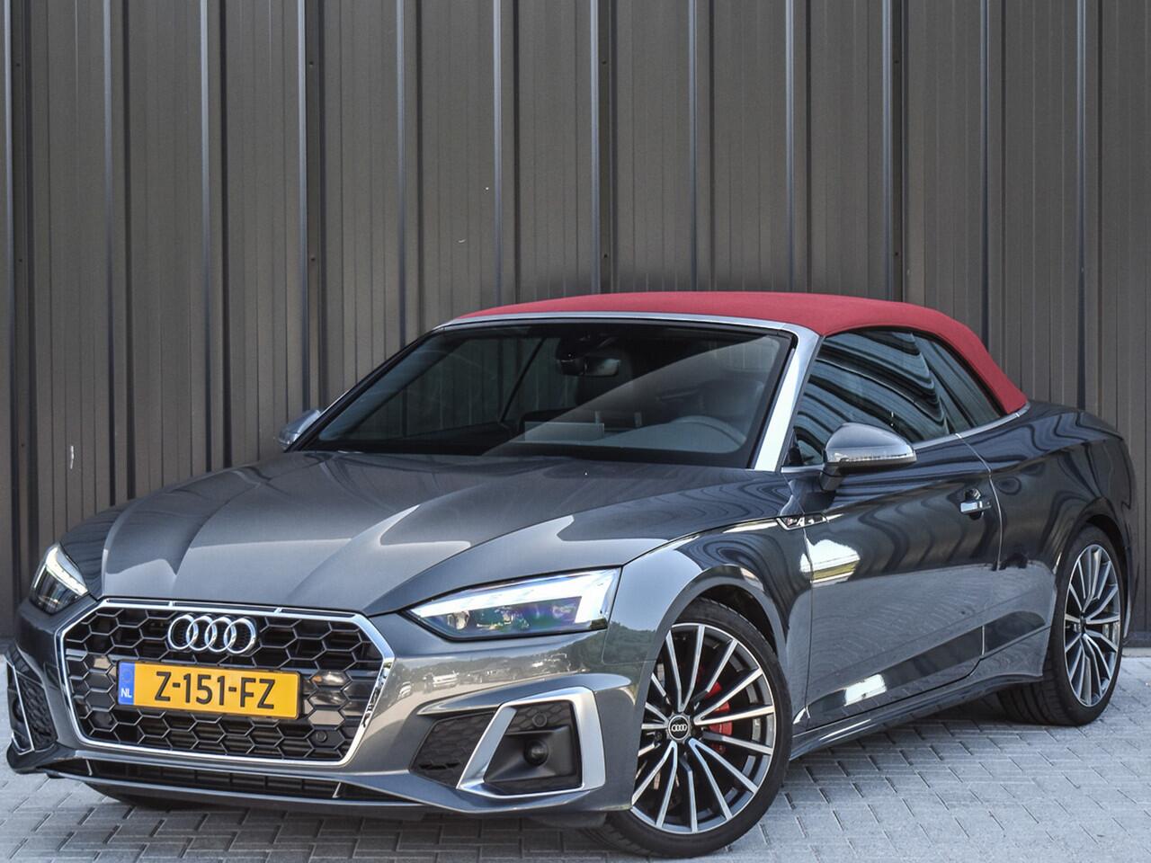 Audi A5 Cabriolet 40 TFSI S EDITION | BANG&OLUFSEN | LEDEREN SPORTSTOELEN | AMBIANCE INTERIEUR | NECKHEATING | PHONE BOX |