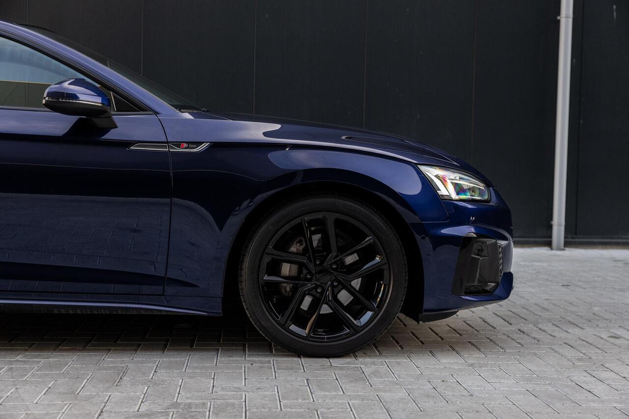 Audi A5 Sportback 40 TFSI S Line | Panoramadak | Navigatiesysteem | Parkeercamera | Cruise Control Adaptief | Stoelverwarming | Ele.wegklapbare Trekhaak |