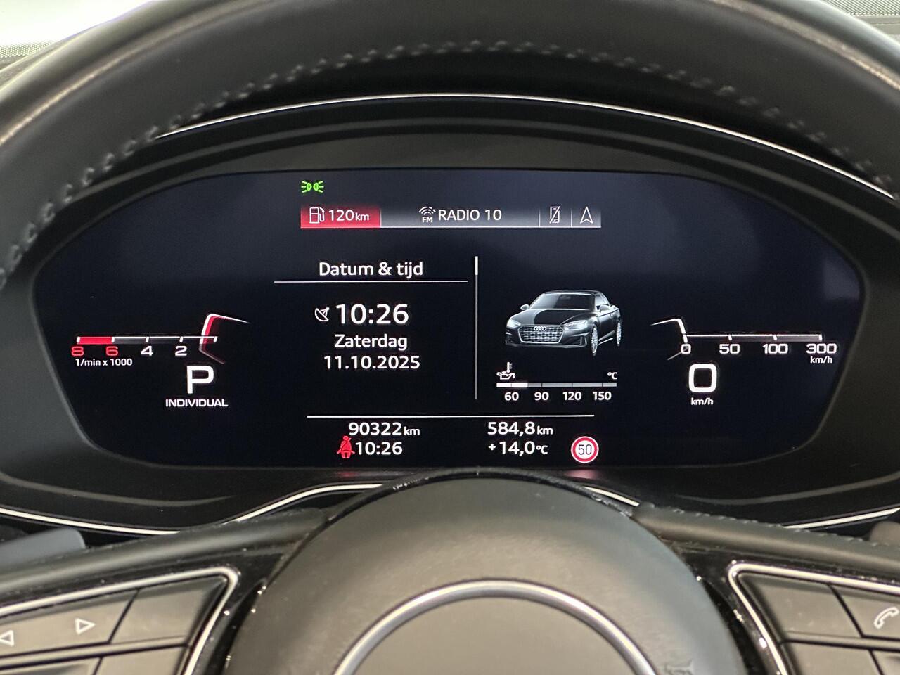 Audi A5 Cabriolet 40 TFSI Launch edition Sport | NAVIGATIE | ADAPTIVE CRUISECONTROL | ACHTERUITRIJCAMERA | PARKEERSENSOREN VOOR-/ACHTER | STOELVERWARMING