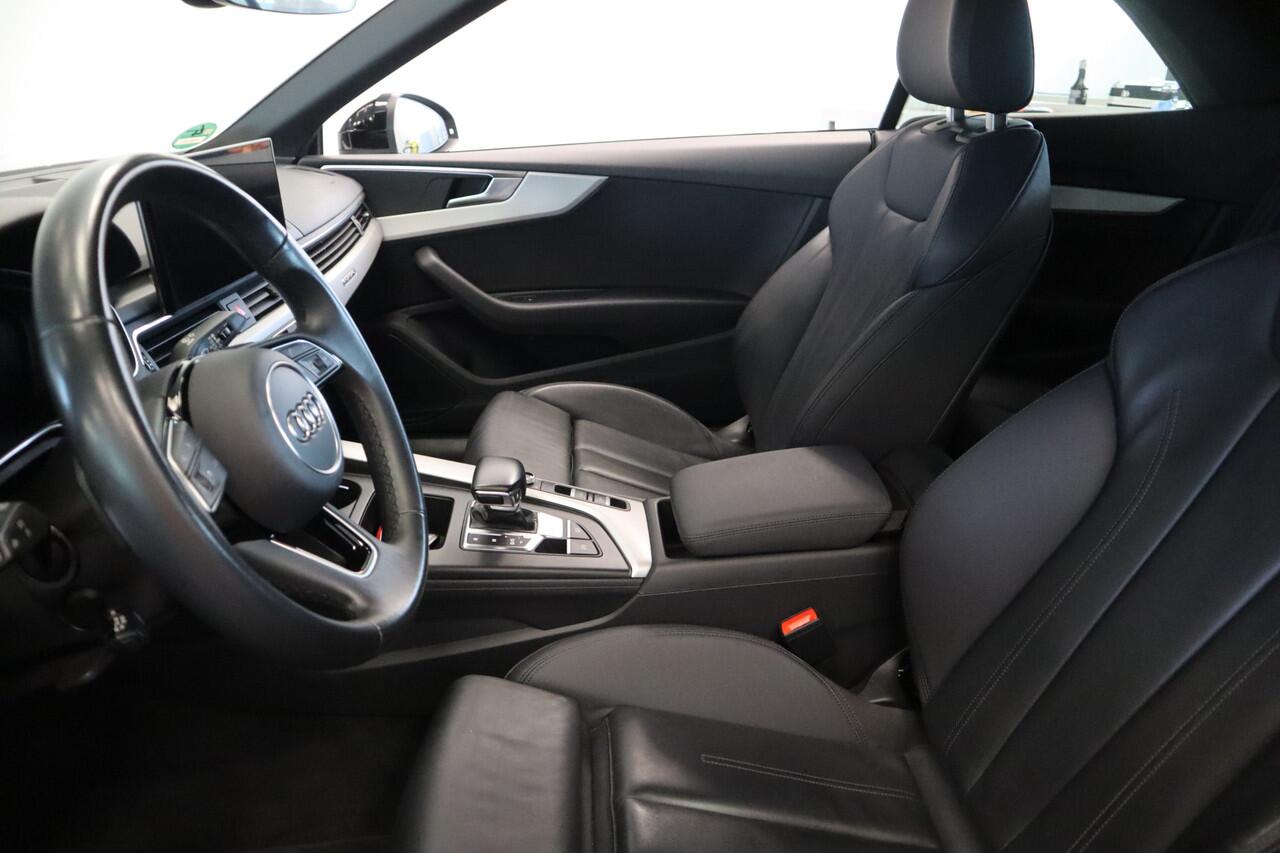 Audi A5 Cabriolet 40 TFSI quattro S edition Cruise/Climate 19''LM Navi Elektrische stoelen 204PK 24 maanden garantie mogelijk (*vraag naar de voorwaarden)