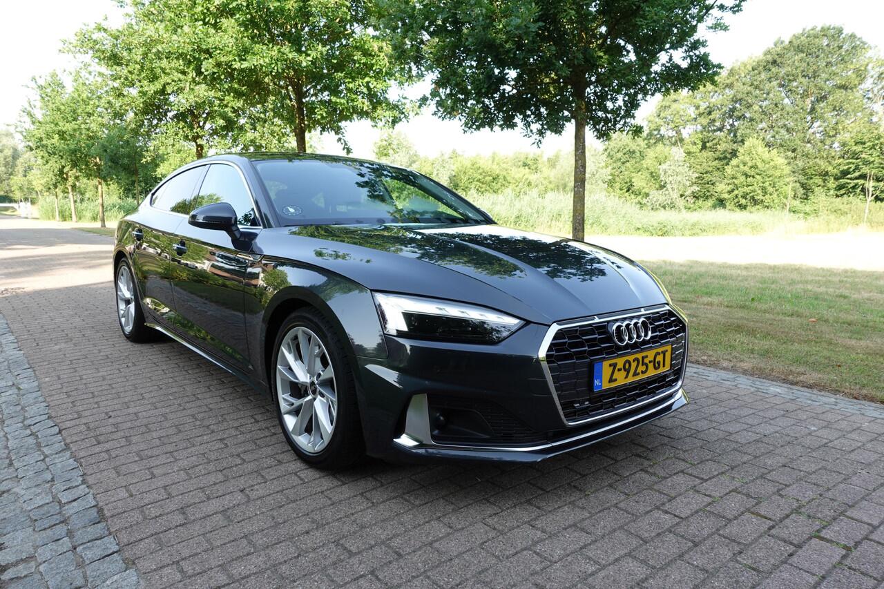 Audi A5 Sportback 40 TFSI | LED | CarPlay | Stoelverwarming | Camera | Elektrische klep | Leder | Keyless | Navi |