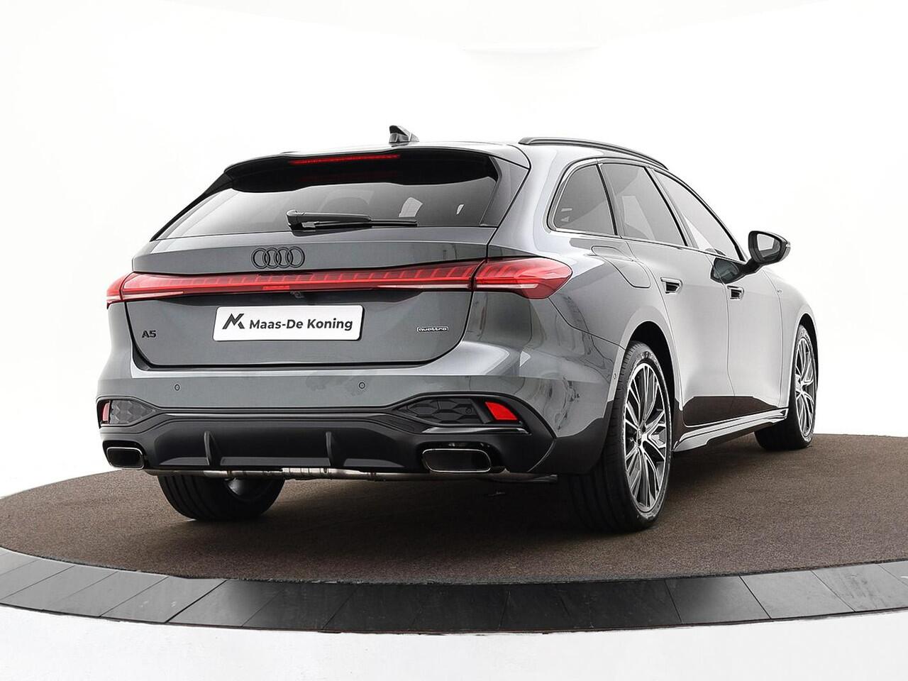 Audi A5 Avant 2.0 e-hybrid quattro S edition 299 PK · Ambiente lichtpakket pro · Privacy glas · Optiekpakket zwart-glanzend