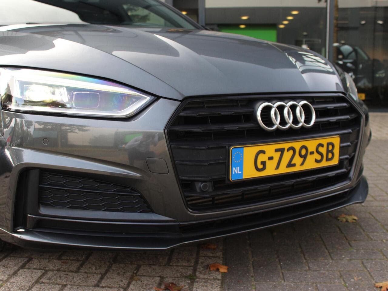 Audi A5 Sportback 35 TFSI Sport S-line Black Edition AUTOMAAT / 1 EIGENAAR / DEALER ONDERHOUDEN / WINTERSET / MMI NAVI / PDC / 3 ZONE CLIMATE / CRUISE / LED / PRIVACY GLASS / 19'' LMV