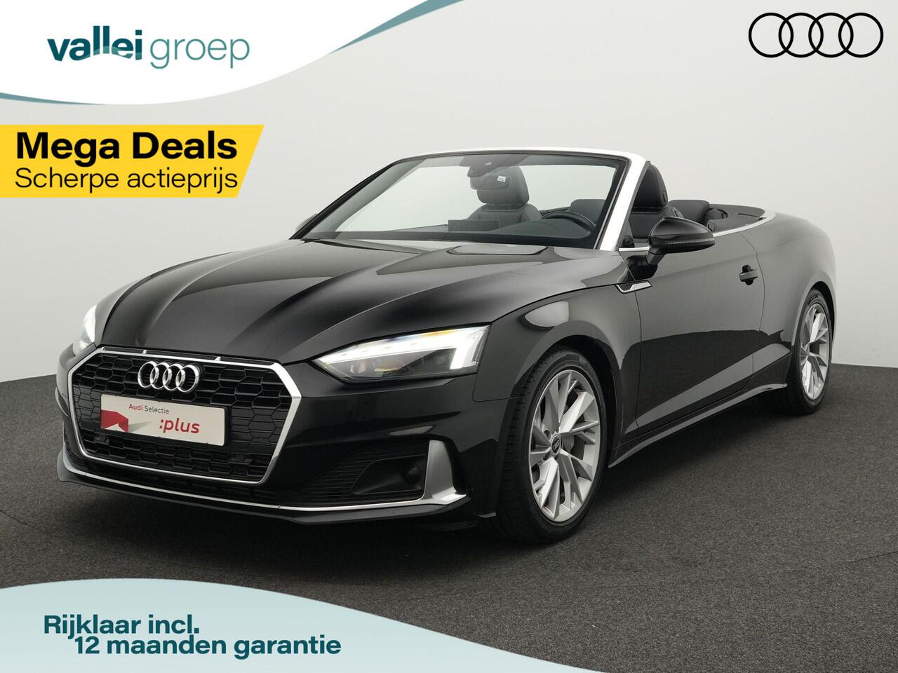 Audi A5 Cabriolet 40 TFSI 204 pk S-tronic Business Edition | Trekhaak | Matrix LED | Leder | Achteruitrijcamera | Nekventilator-/verwarming | Side Assist