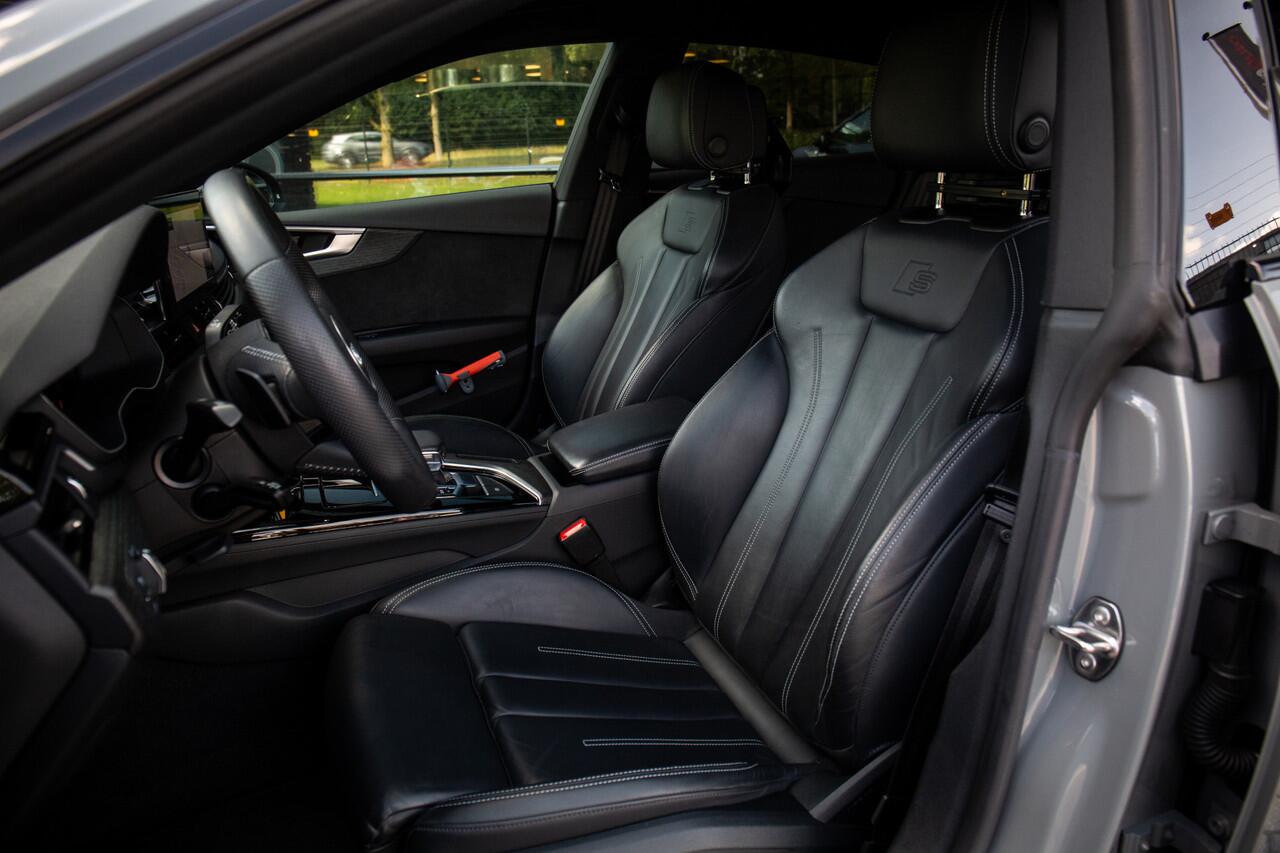 Audi A5 Sportback 40 TFSI Sport S-line Black edition , Matrix, Origineel Nederlands, Nardo Grey, Leder