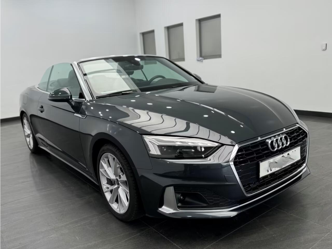Audi A5 Cabriolet 40 Tfsi S-Tronic (150kW/204pk) ** MATRIX, LEDER, VIRTUAL, NEKVERW, 18-inch LMV, ADAPT. CRUISE ** 1e EIG - ¤ 25.700,= onder NP ** ** INFORMEER OOK NAAR ONZE AANTREKKELIJKE FINANCIAL-LEASE TARIEVEN **