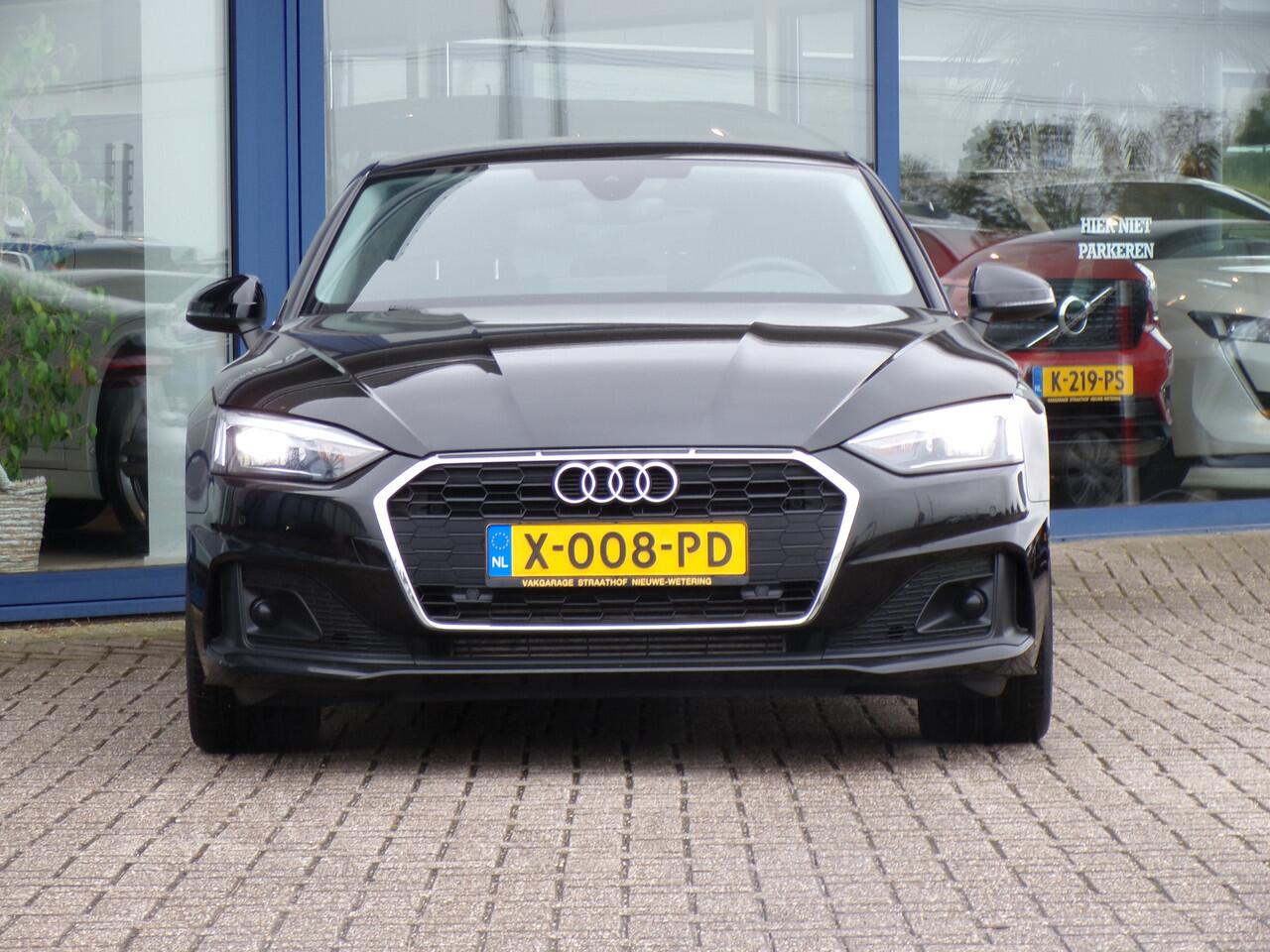 Audi A5 Sportback 35 TFSI Pro Line, Trekhaak / Stoelverwarming / Sensoren V+A / Carplay + Android Auto / 19'' LMV