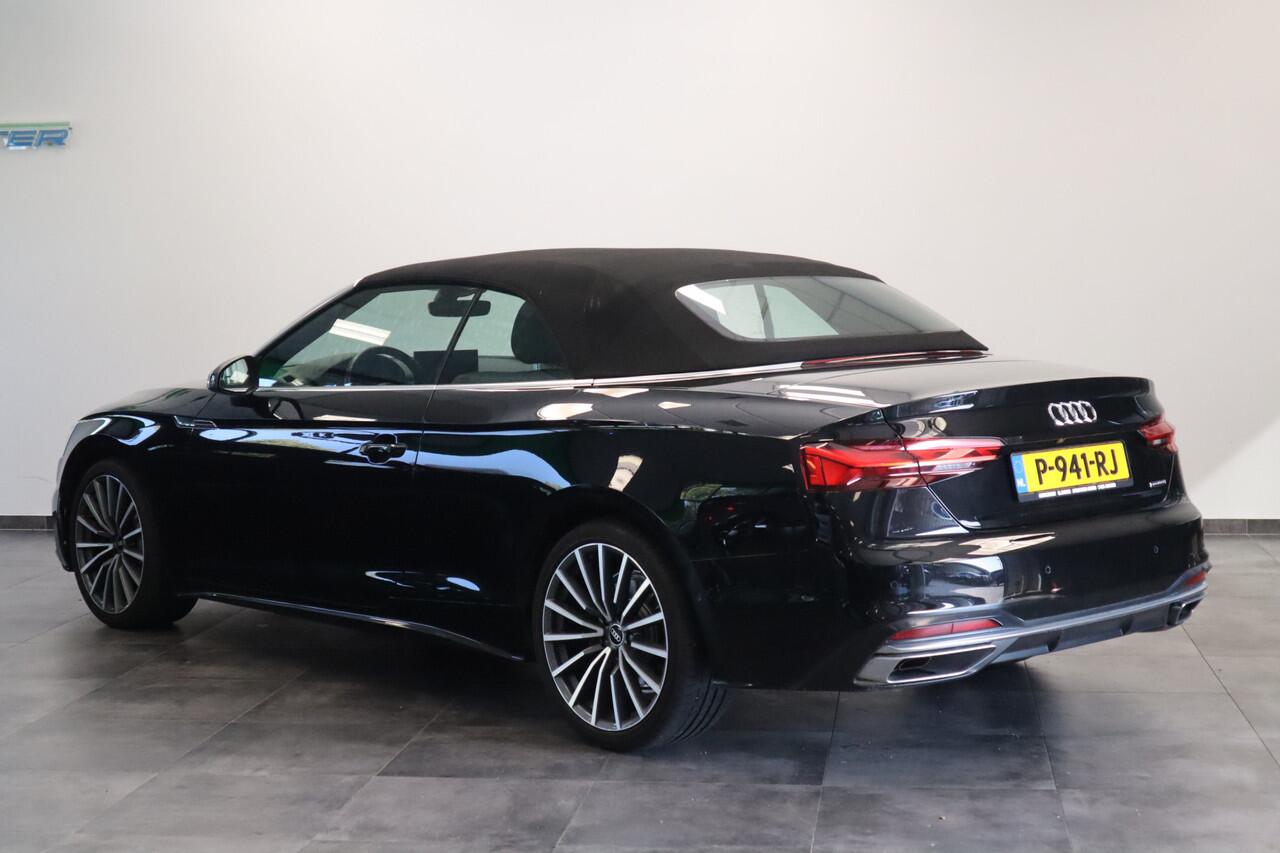 Audi A5 Cabriolet 40 TFSI quattro S edition Cruise/Climate 19''LM Navi Elektrische stoelen 204PK 24 maanden garantie mogelijk (*vraag naar de voorwaarden)