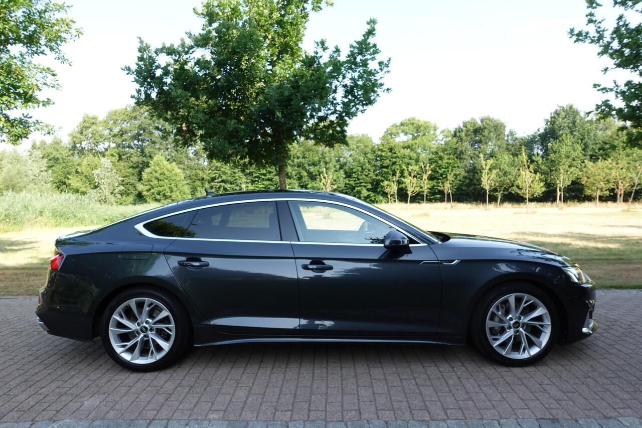 Audi A5 Sportback 40 TFSI | LED | CarPlay | Stoelverwarming | Camera | Elektrische klep | Leder | Keyless | Navi |