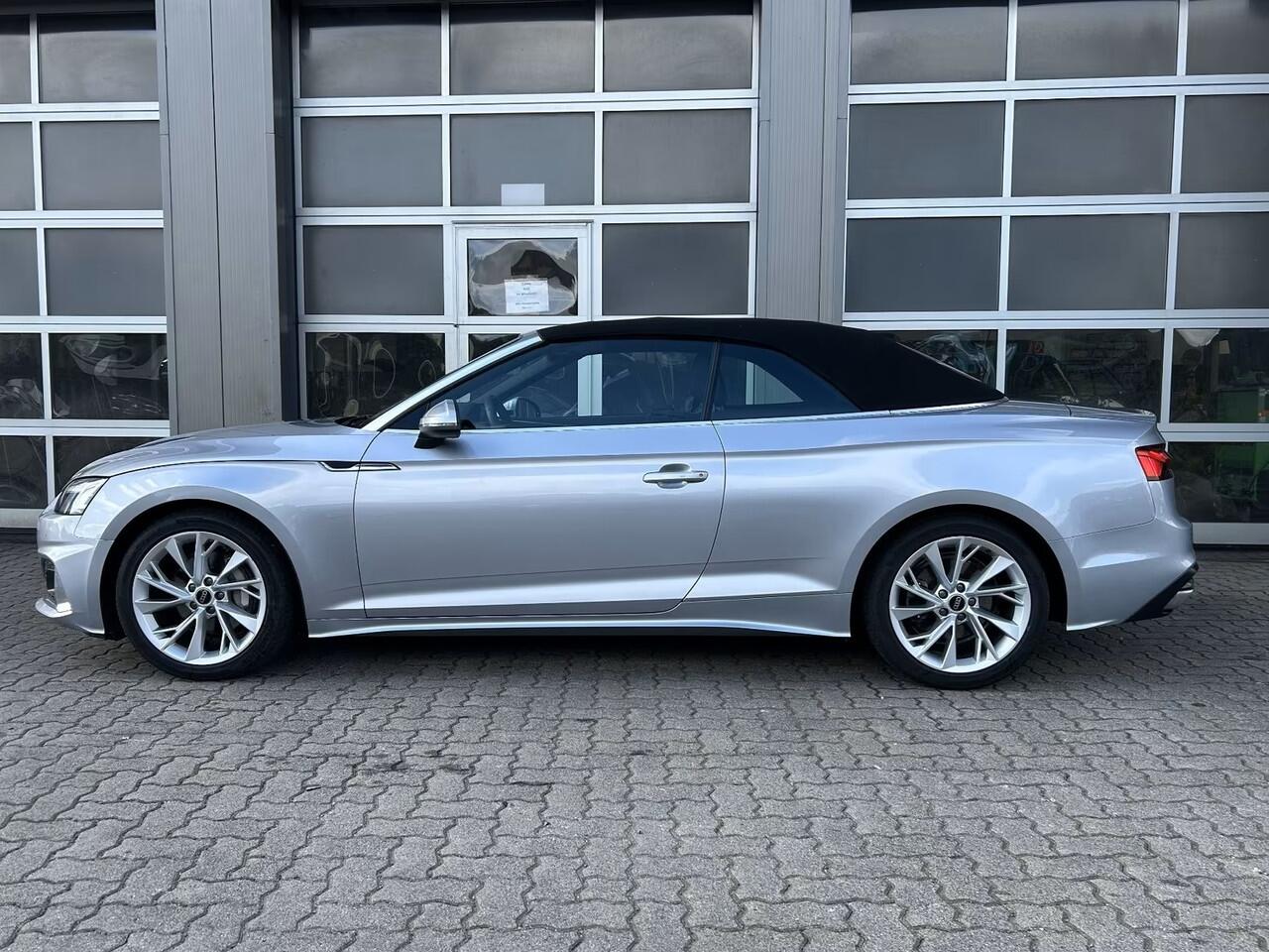 Audi A5 Cabriolet 40 Tfsi S-Tronic (150kW/204pk) ** MATRIX, LEDER, VIRTUAL, NEKVERW, 18-inch LMV, ADAPT. CRUISE ** 1e EIG - ¤ 26.700,= onder NP ** ** INFORMEER OOK NAAR ONZE AANTREKKELIJKE FINANCIAL-LEASE TARIEVEN **