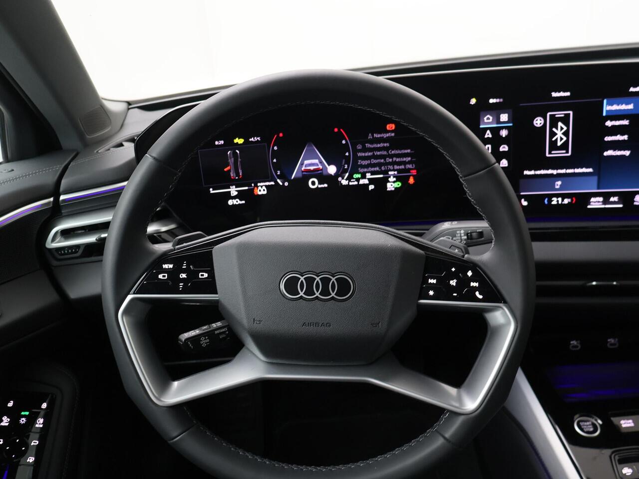 Audi A5 Limousine Advanced edition 35 TFSI 110 kW / 150 PK | Matrix Led koplampen | Lederen sportstoelen | Comfortsleutel | Adaptieve Cruise Control | Ambiente Lichtpakket Multicolour | Elektrische Achterklep | Stoelverwarming |